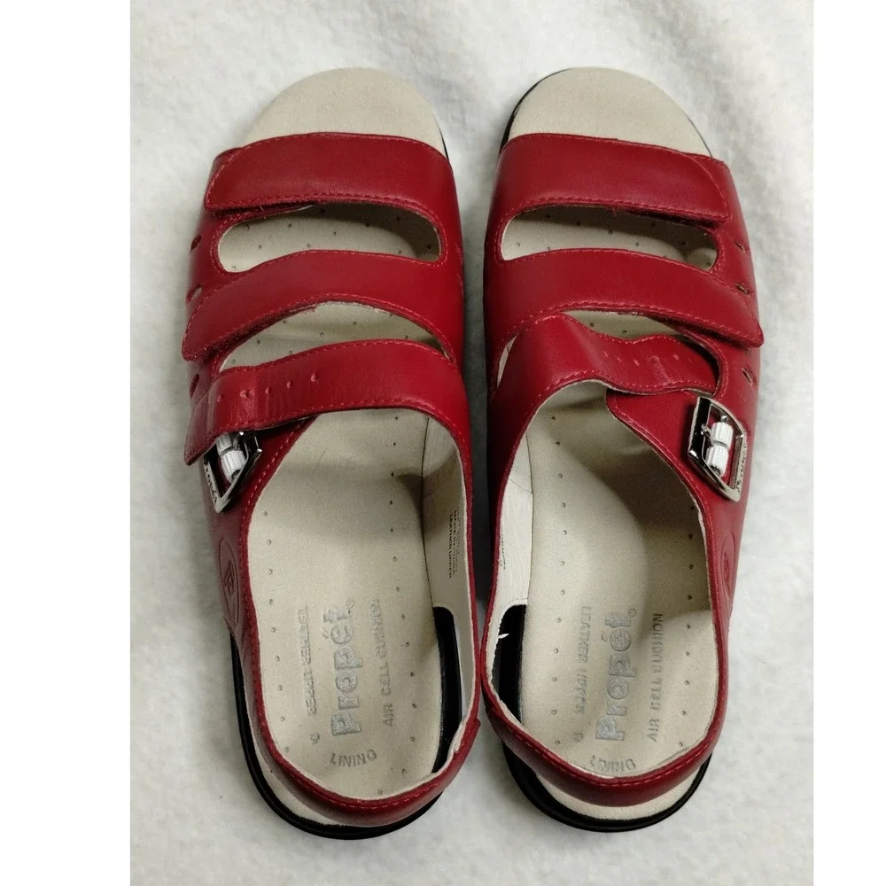 Propet Women's Breeze Sandals Adjustable Straps Comfort Air Cell NewCushion‎ 7.5